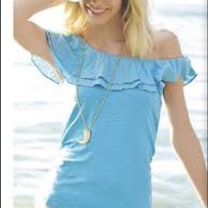 Lilly Pulitzer Wynn top NAVY Sz XL